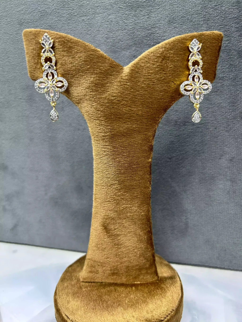American diamond earrings
