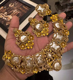 Heavy MOP necklace set