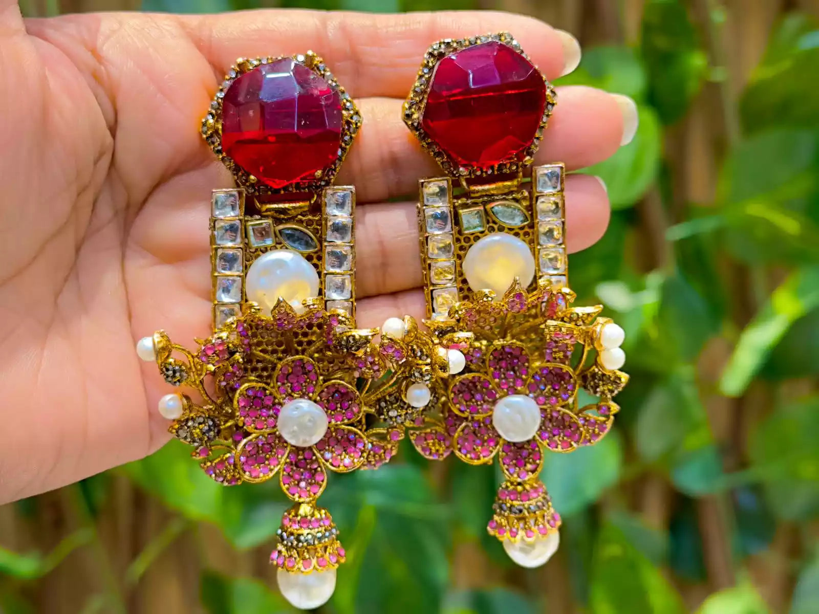 Long turkish earrings