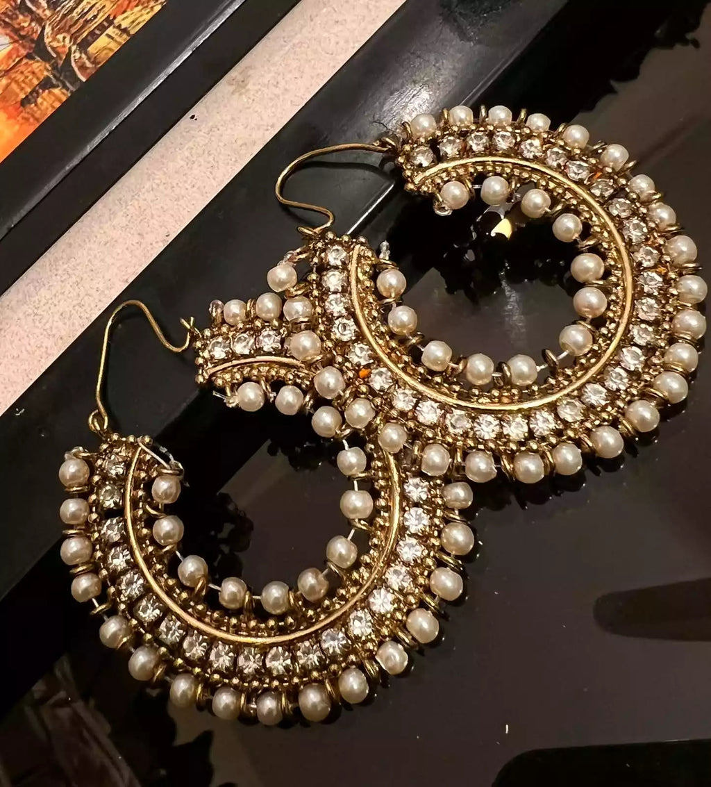 Manjoos baali earrings