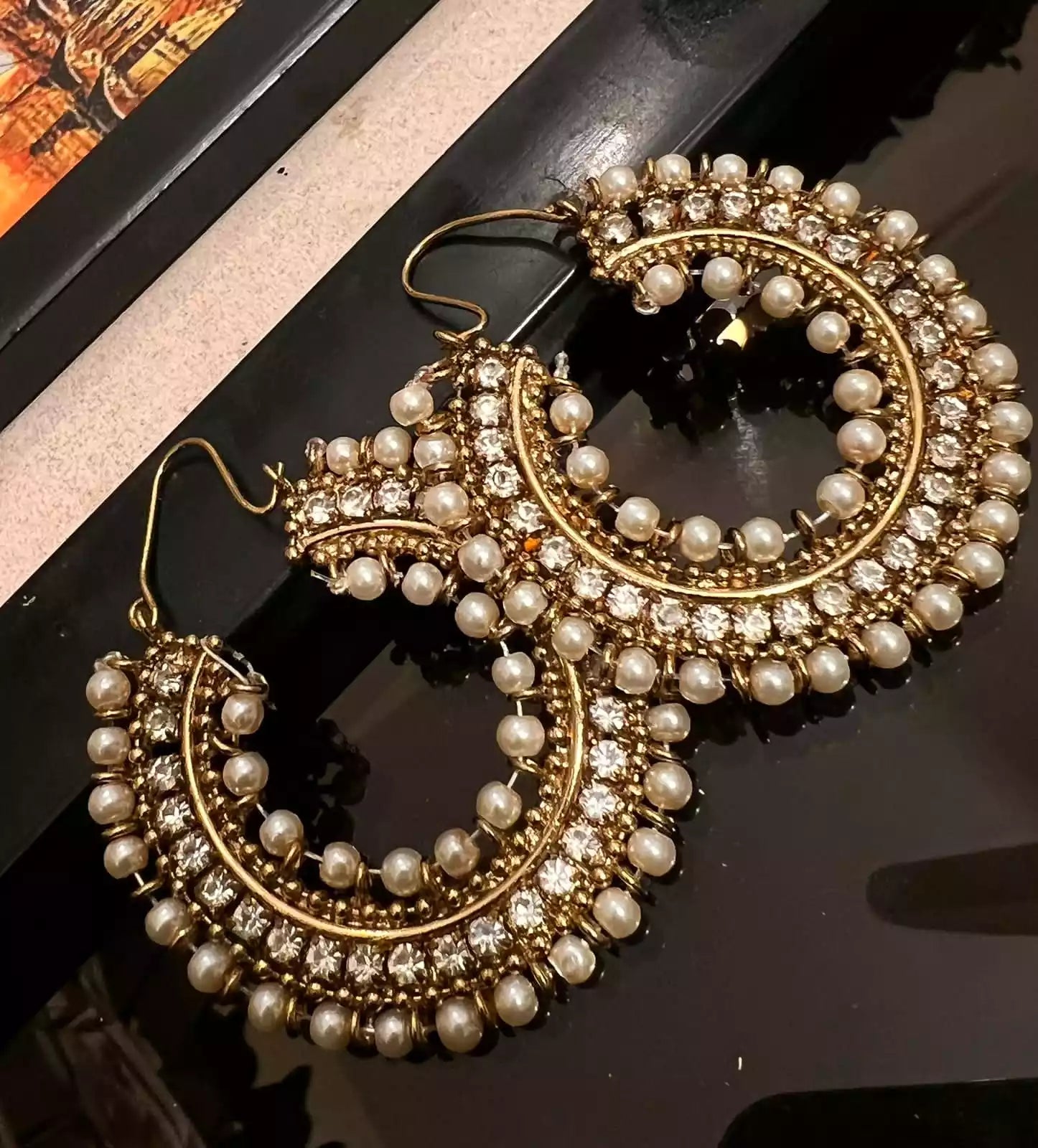 Manjoos baali earrings Main image
