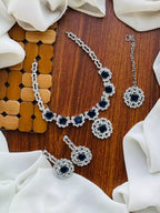 Zircon necklace set