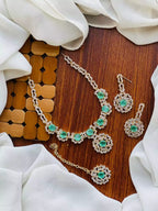Zircon necklace set