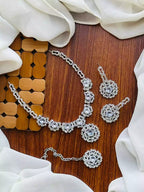 Zircon necklace set