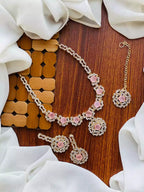 Zircon necklace set