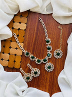 Zircon necklace set