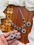 Zircon necklace set