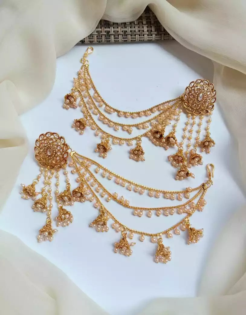 Kundan bahawalpuri earrings Main image
