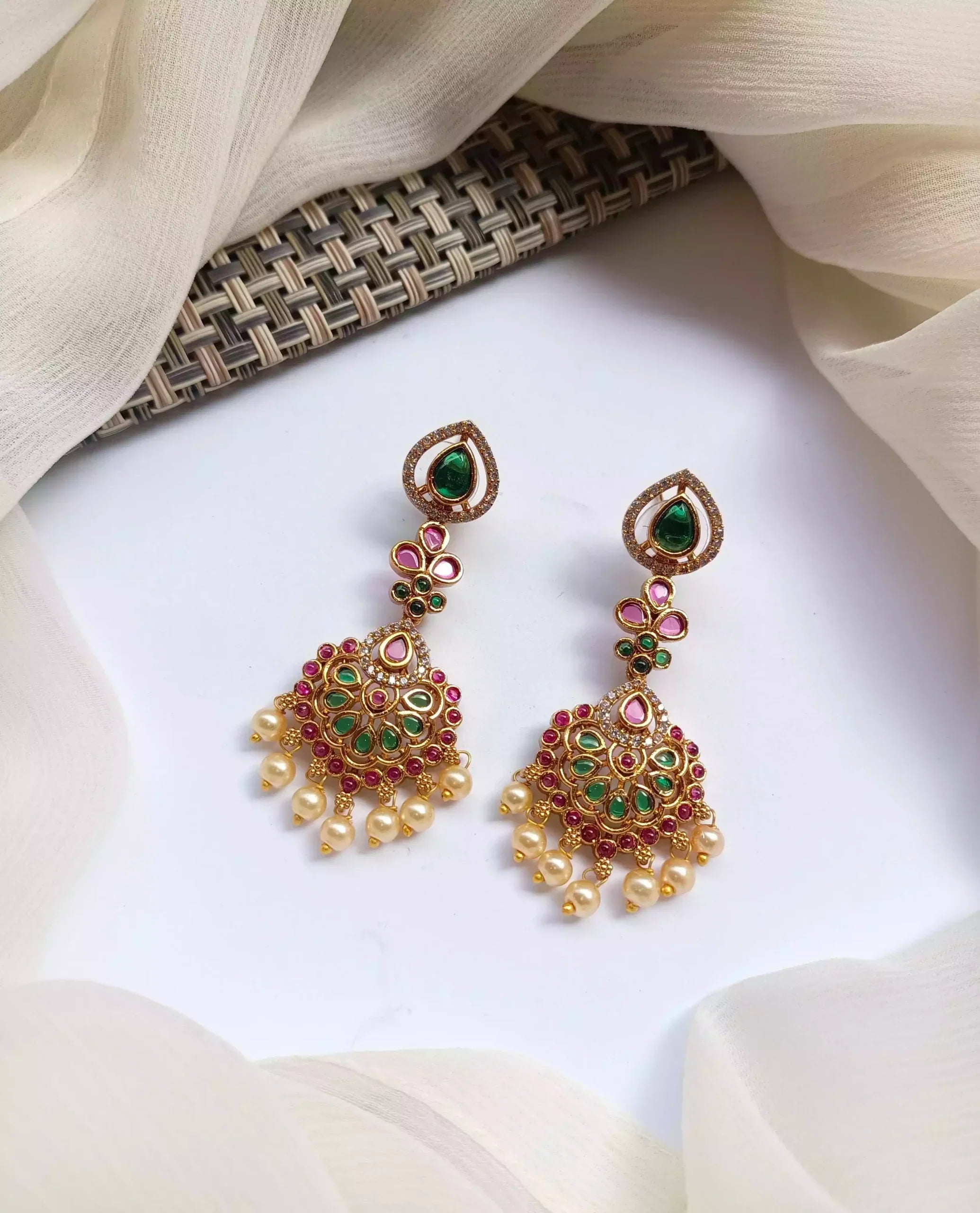 South indian earrings
