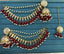 Kundan bahubali sahara earrings