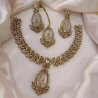 Zircon necklace set