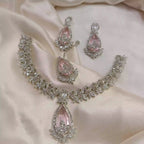Zircon necklace set