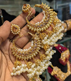 Hyderabadi jhumki earrings