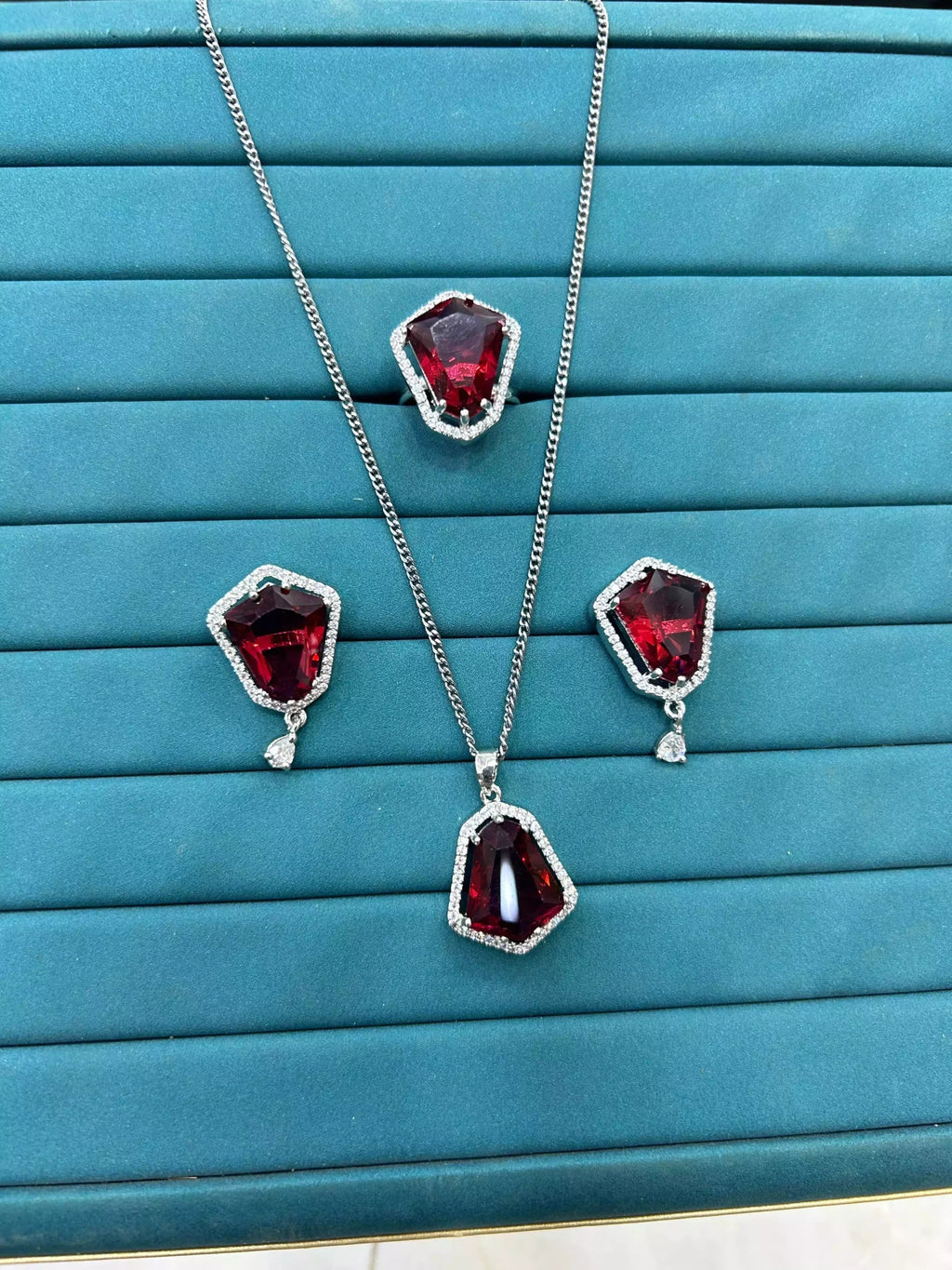 AD zircon set with ring