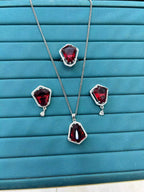 AD zircon set with ring