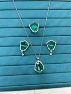 AD zircon set with ring