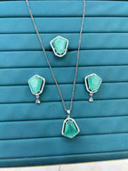 AD zircon set with ring