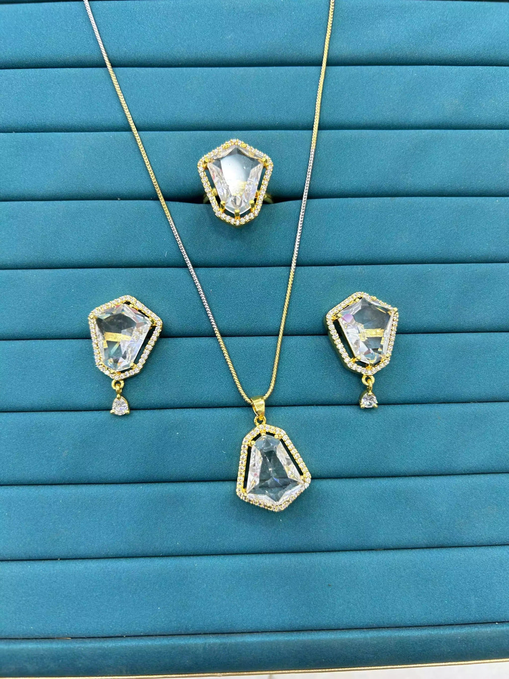 AD zircon set with ring