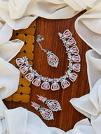 Zircon necklace set