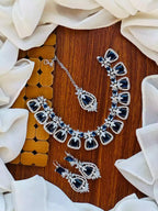 Zircon necklace set