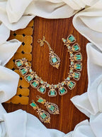 Zircon necklace set