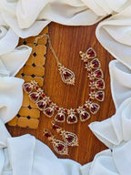 Zircon necklace set