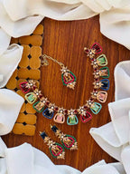 Zircon necklace set