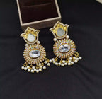 Zircon earrings