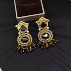 Zircon earrings