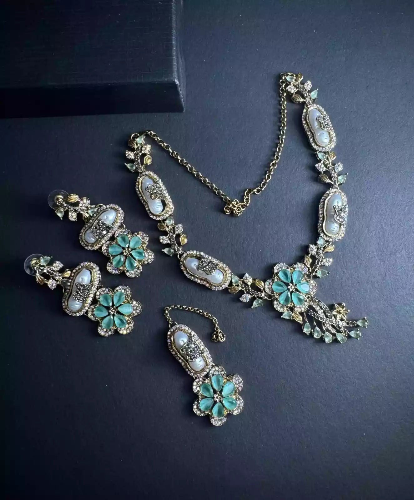 Turkish designer necklace set