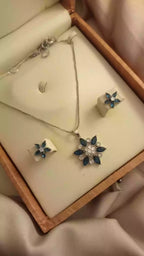 Zircon pendant with teeka