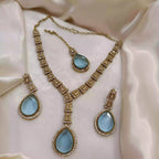 Zircon necklace set