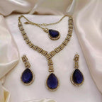 Zircon necklace set