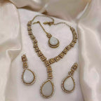 Zircon necklace set