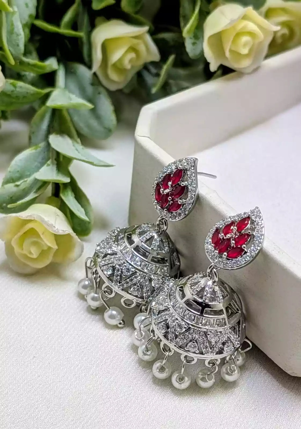 AD zircon jhumki