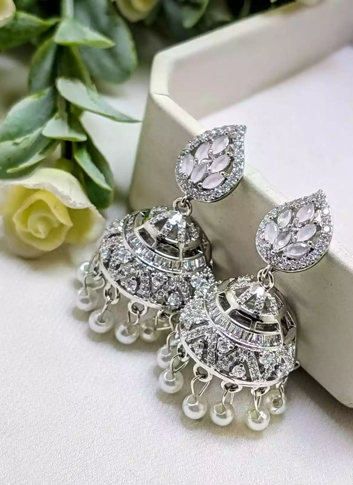 AD zircon jhumki