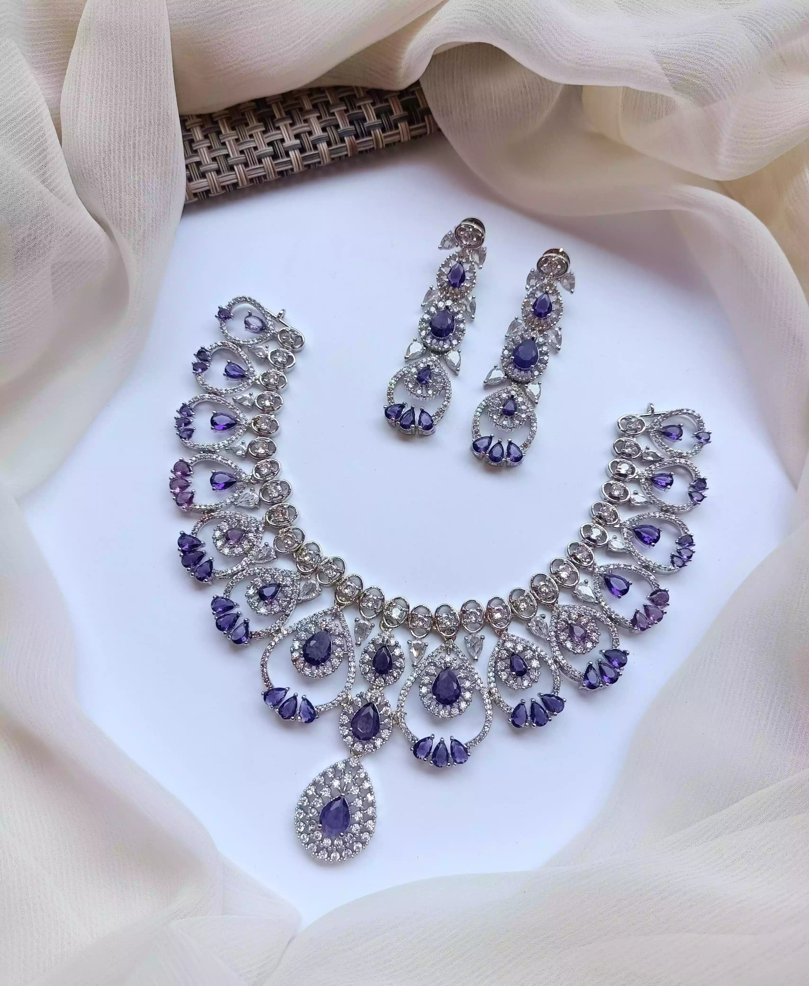 American diamond 1 carat set