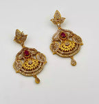 Gold plated earrings