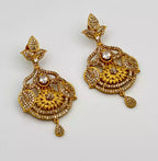 Gold plated earrings