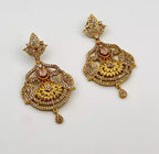 Gold plated earrings