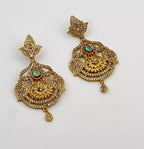 Gold plated earrings