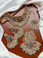 Handmade designer bridal set