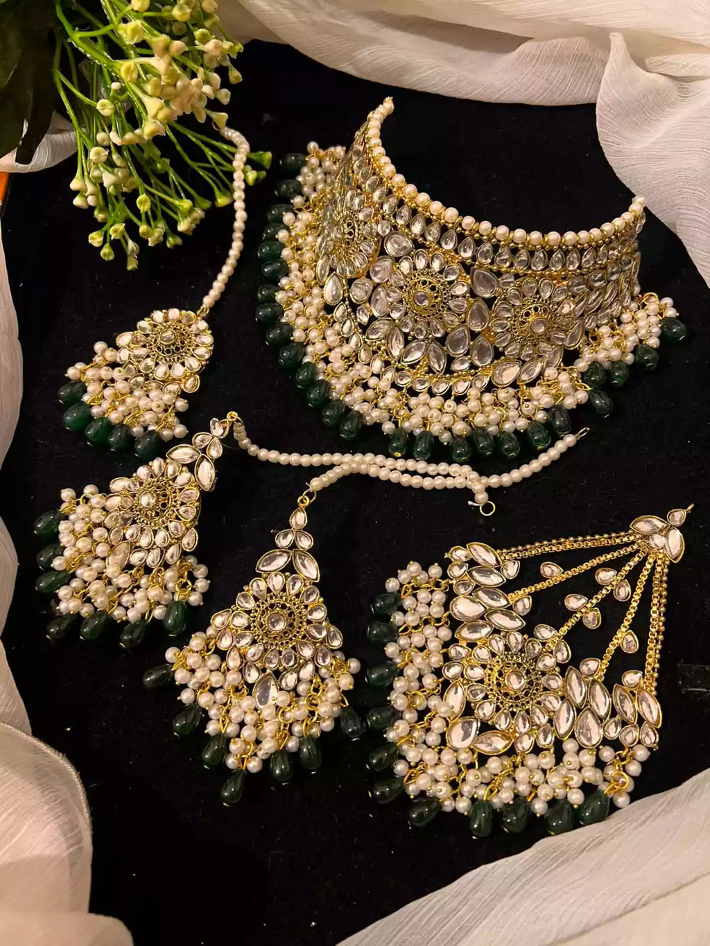 Kundan bridal set