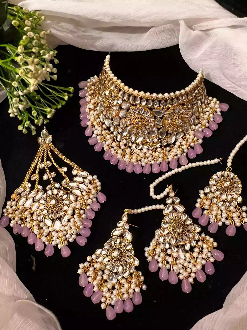 Kundan bridal set
