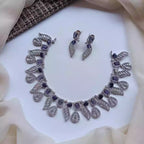 American diamond necklace set