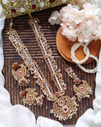 Heavy maala set with teeka