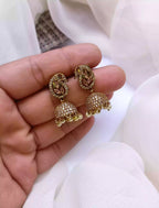 Micro zircon earrings