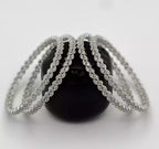 Zircon 4pcs bangle set