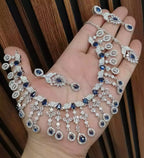American diamond bridal set