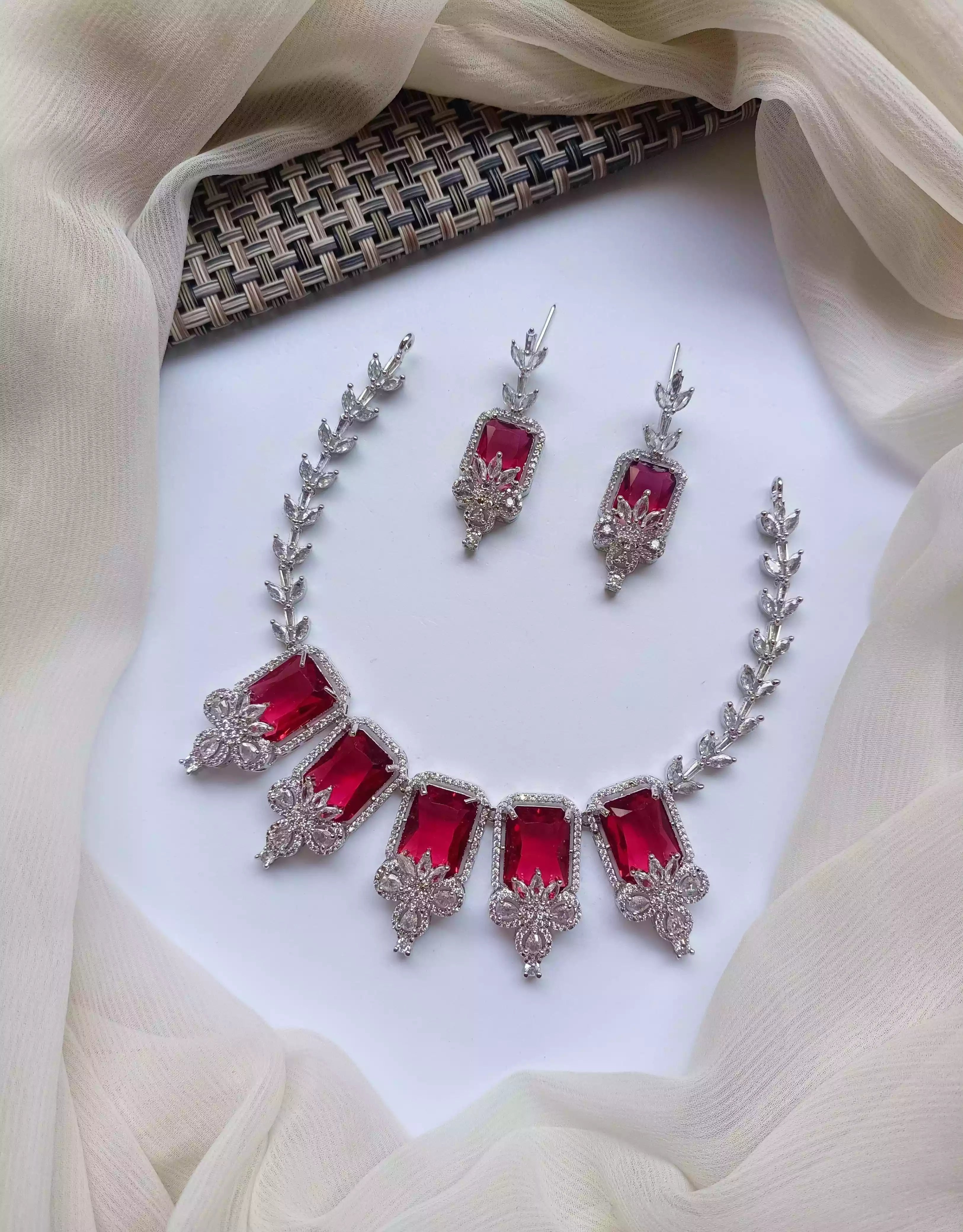 American diamond 1 carat set
